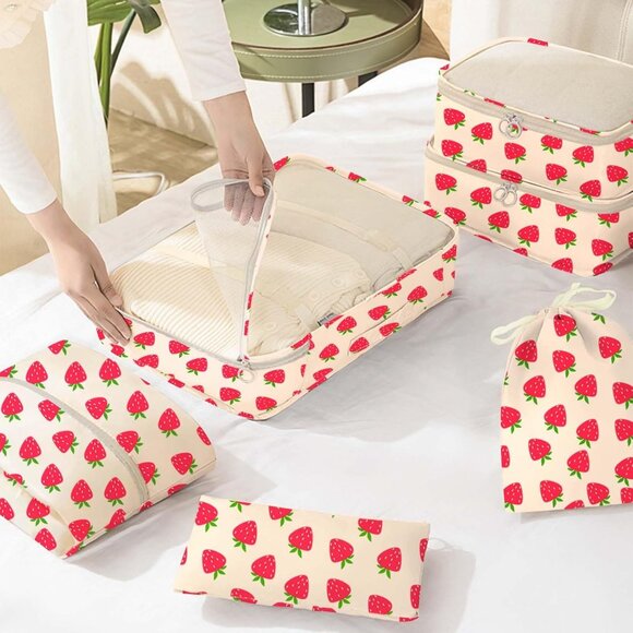 8 Set Packing Cubes for Travel, Luggage Packing Organizers Accessories Large Toi - Picture 2 of 6